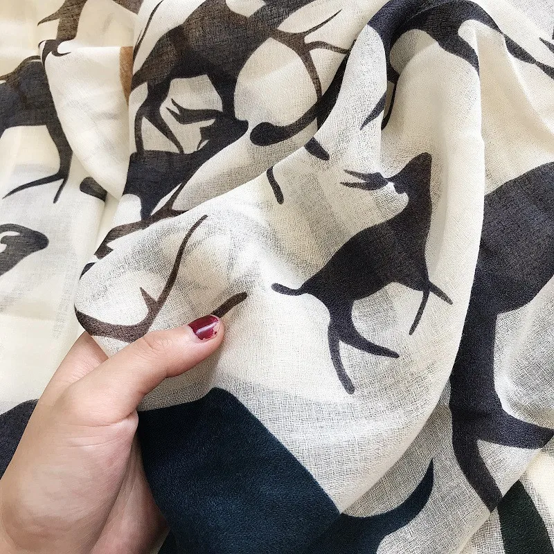 

Luxury Brand Fashion silk Autumn and winter Lady Print Large size Popular scarf Headscarf Women Sunscreen luxury Shawl