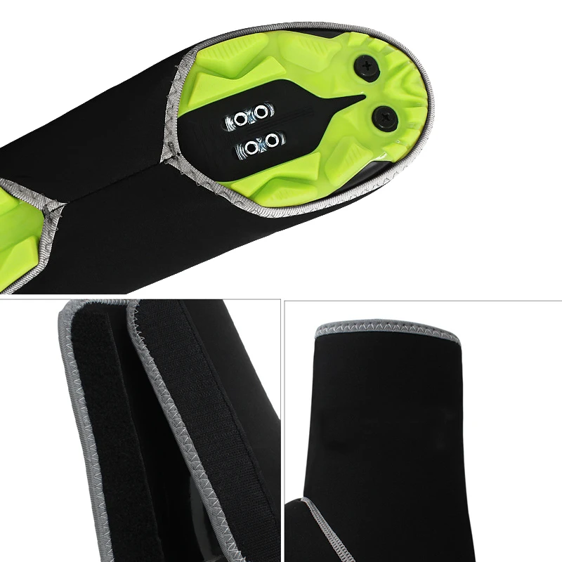 

Hot 1 Pair Cycling Shoe Cover Warm Reflective Strap Waterproof for Outdoor Travel X85