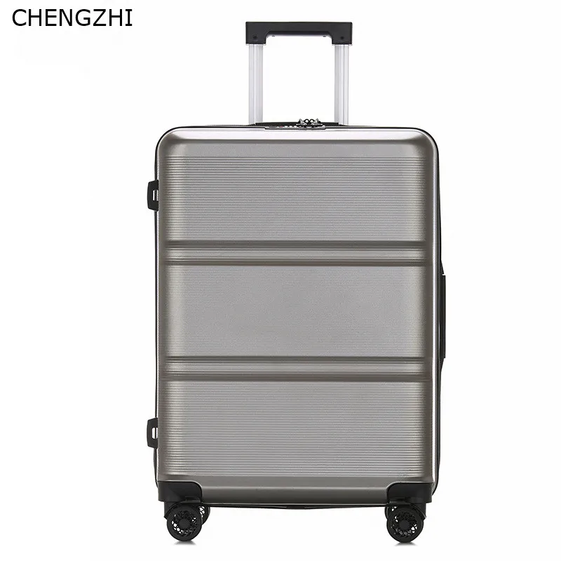 CHENGZHI 2" 24 дюймов модный ABS PC чемодан на колёсиках spinner студенческий пароль чехол для костюма бизнес пансион чехол на колесиках