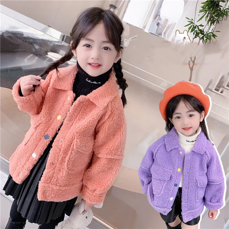 

Girls Baby's Kids Coat Jacket Outwear 2022 Lovely Thicken Spring Autumn Cotton Sport Overcoat Teenagers Tracksuit Sport Children