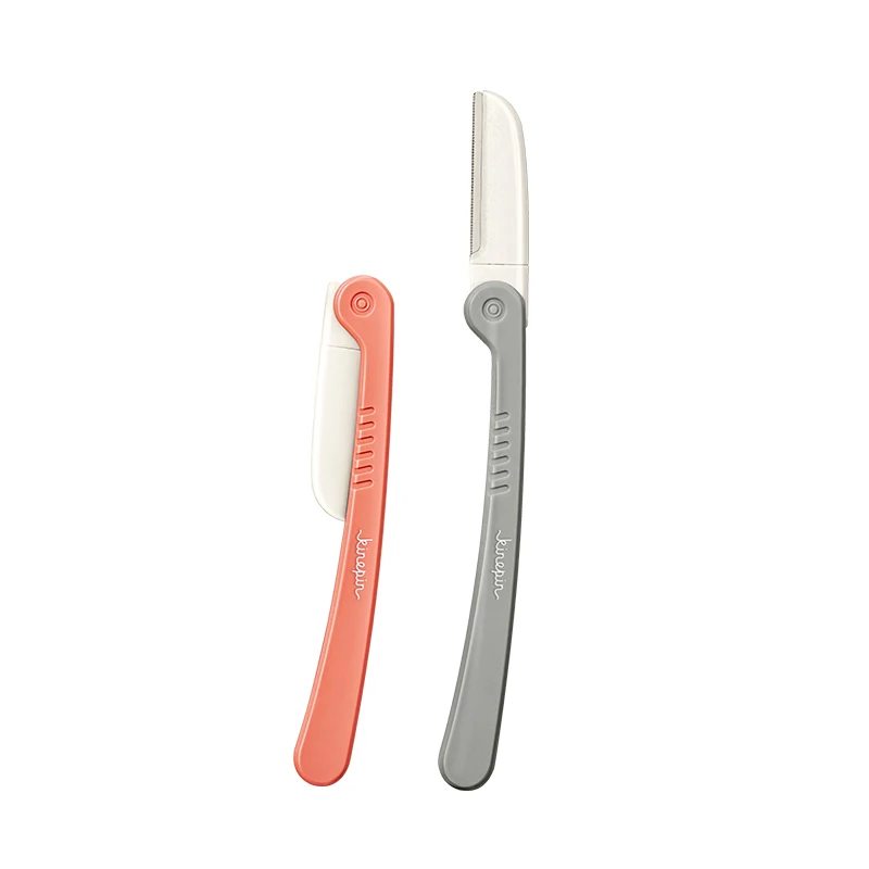 Нож для стрижки бровей 2 шт. японское лезвие нож уход за лицом бритва волос