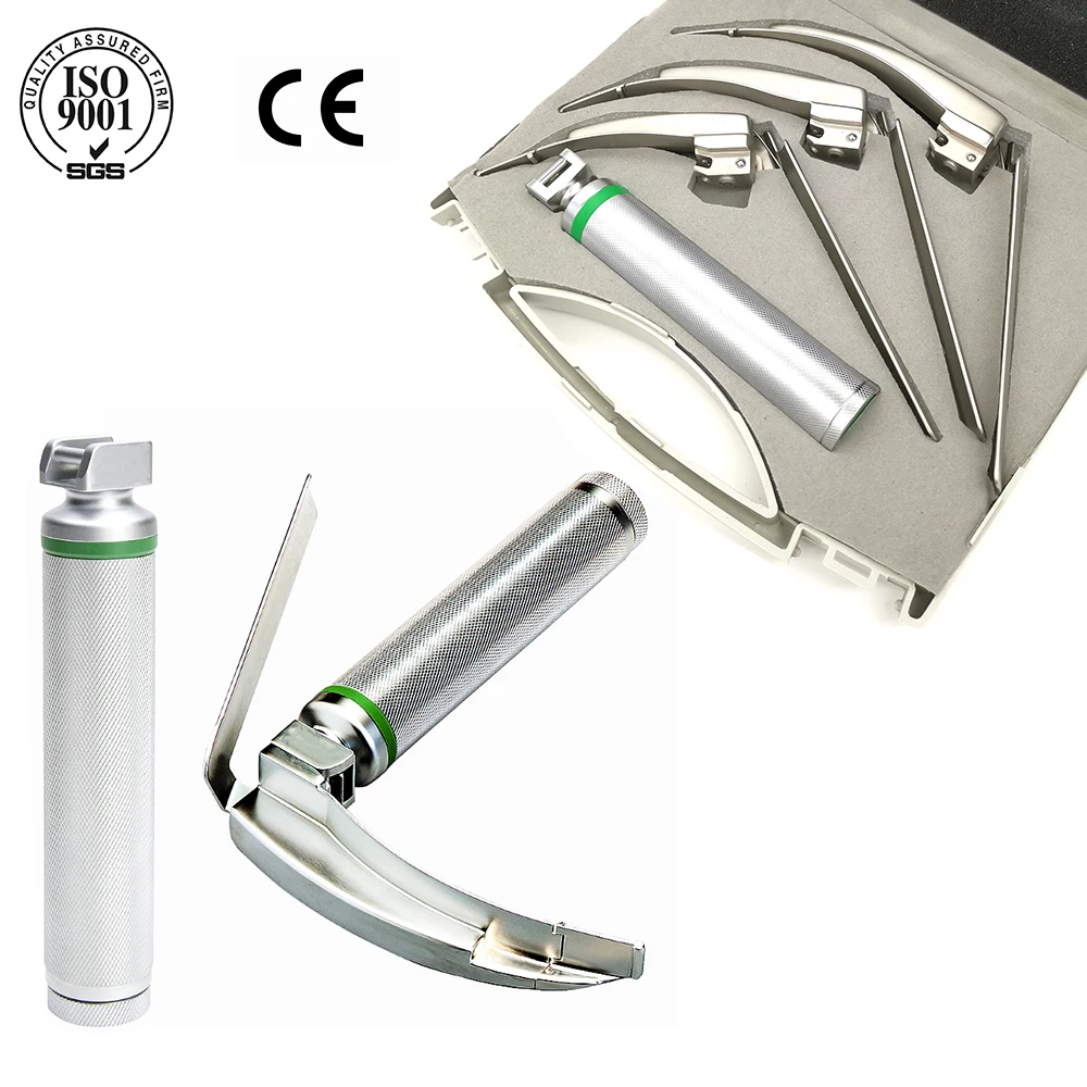 Напрямую с фабрики ларингоскопы волоконно оптический набор освещения высокое