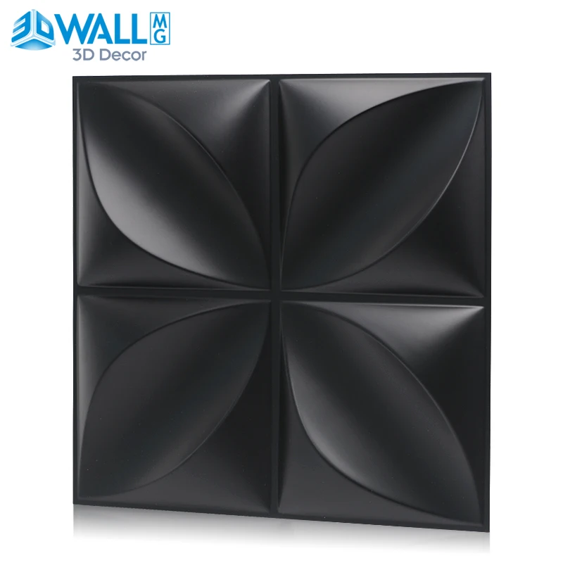 30x30 см 3D наклейки на стену настенная панель волнистая Роза резьба по дереву