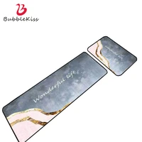 bubble kiss pink marble kitchen floor mat gold lines area rugs living room home decor entrance doormat bedroom long carpets