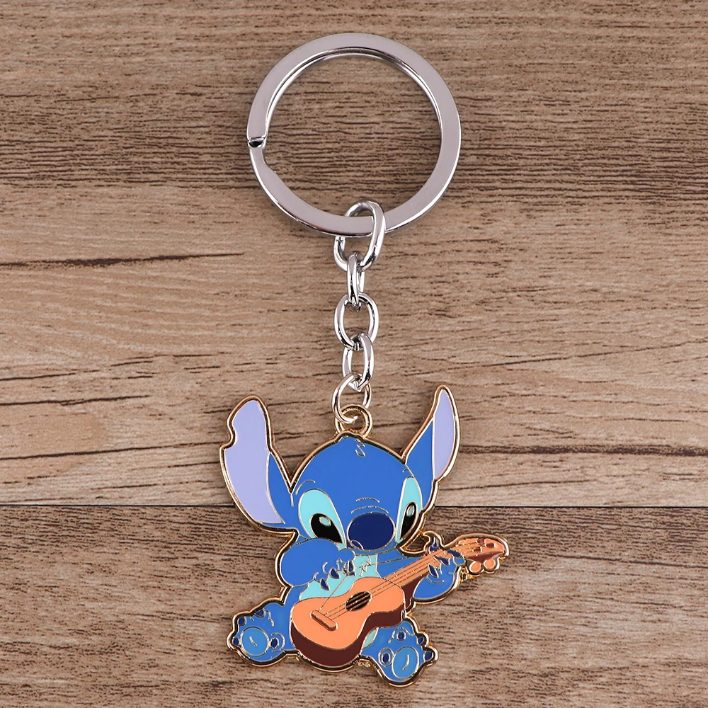 Брелок для ключей Lilo & Stitch брелок от машины аксессуары подарка - купить по