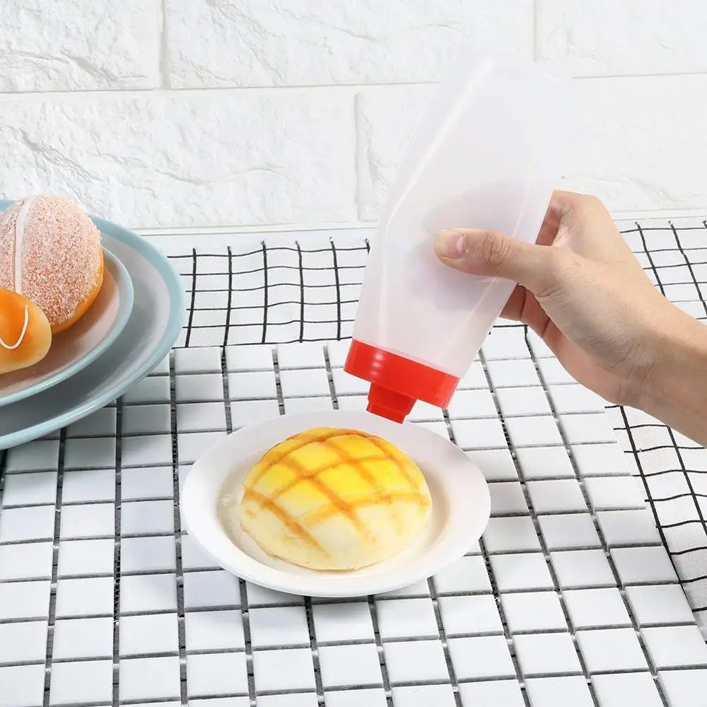 Бутылка с 4 отверстиями полимерная для соуса кетчупа майонеза - Цена: 268,49 руб.