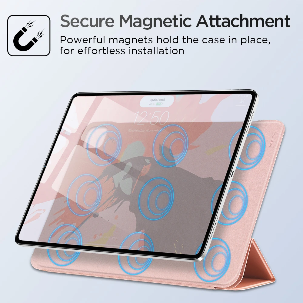 Чехол ESR для iPad Pro 2020 2021 11 12 9 дюйма защитный чехол с магнитом автоматическое