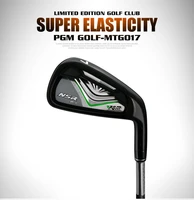 pgm 7 iron golf club for men and women training club golf rs class upgraded version black and golden golf clubs