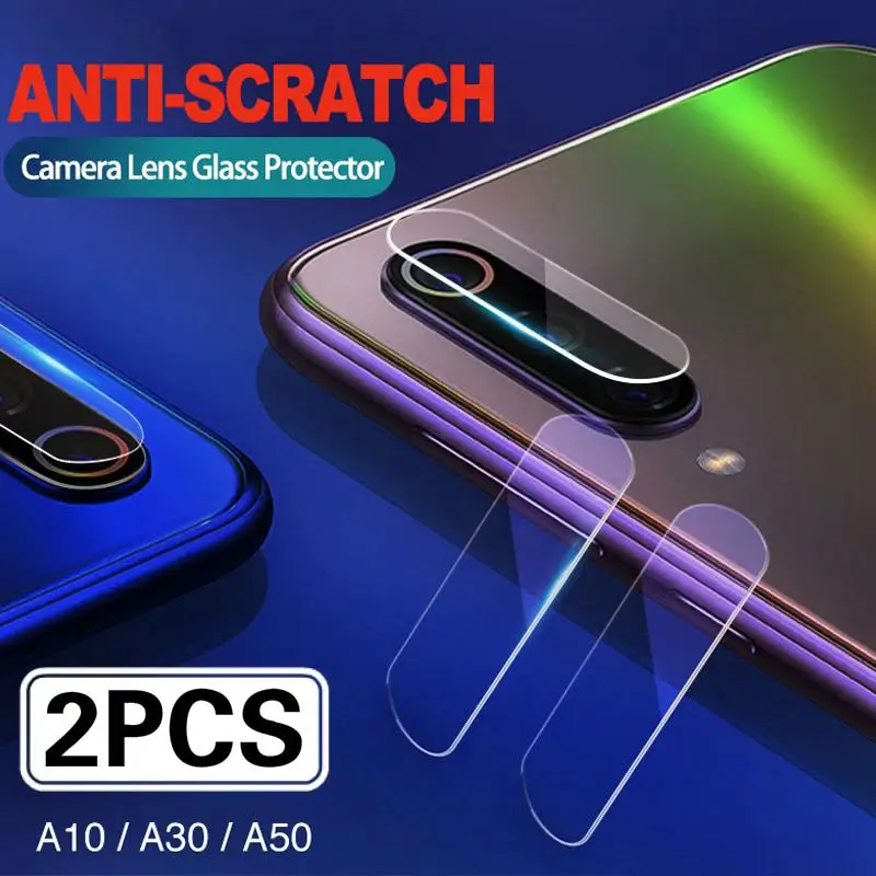 2 шт защита для объектива камеры стекло на samsung Galaxy A50S M30S A30 A40 A70 A90 A20e A60 Note 10 Pro
