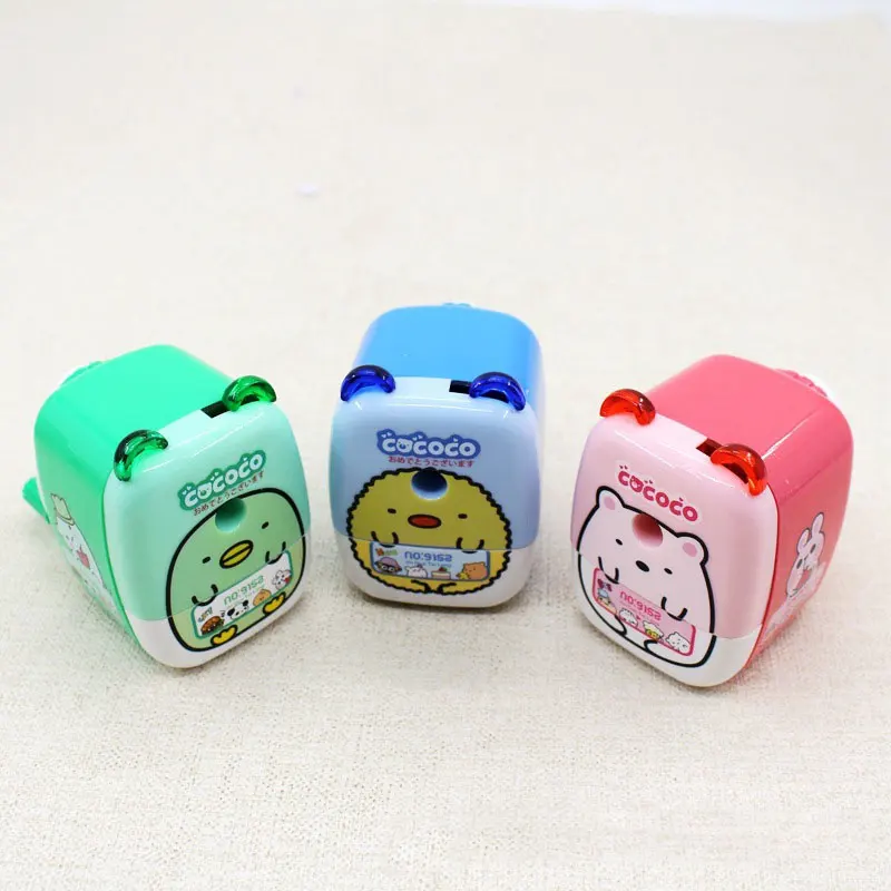 Милая точилка для карандашей школы милые канцелярские принадлежности