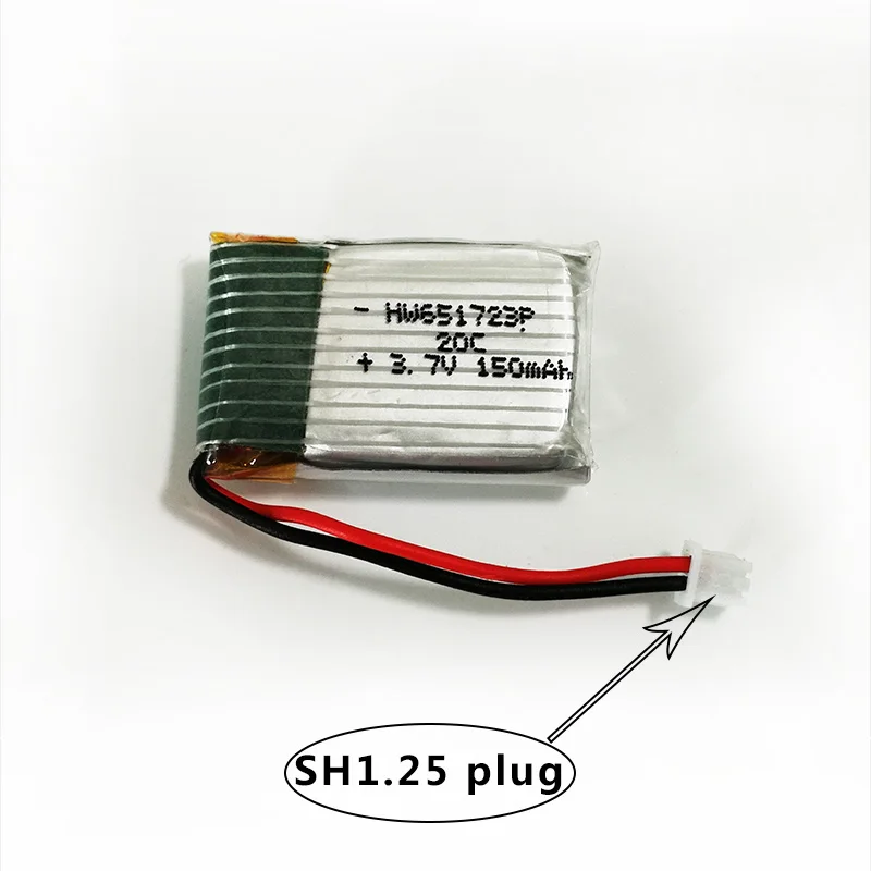 Бесплатная доставка 1S 3 7 V JST/XH2.54/PH2.0/SH1.25/XH4.0 Аккумулятор для радиоуправляемого