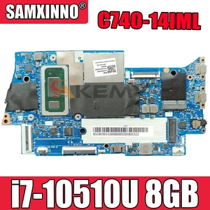 for lenovo yoga c740 14iml yoga c740 14 laptop motherboard fyg41 nm c431 motherboard cpu i7 10510u ram 8gb tested ok mainboard free global shipping