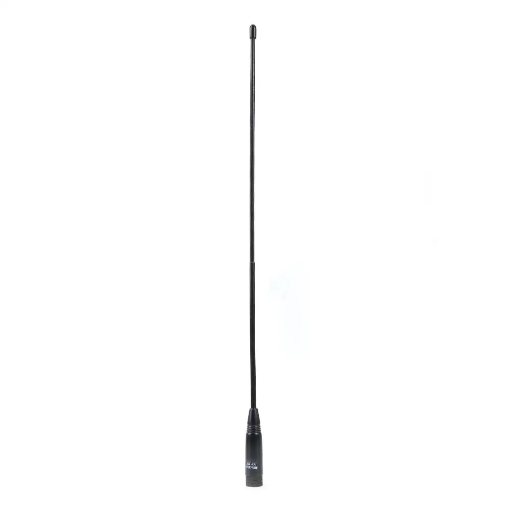 

Dual Band High Gain SMA-M Male Antenna Black Simple and Durable 2.15dBi 10W for BAOFENG UV-3R UV-100 UV-200 Radio 38cm