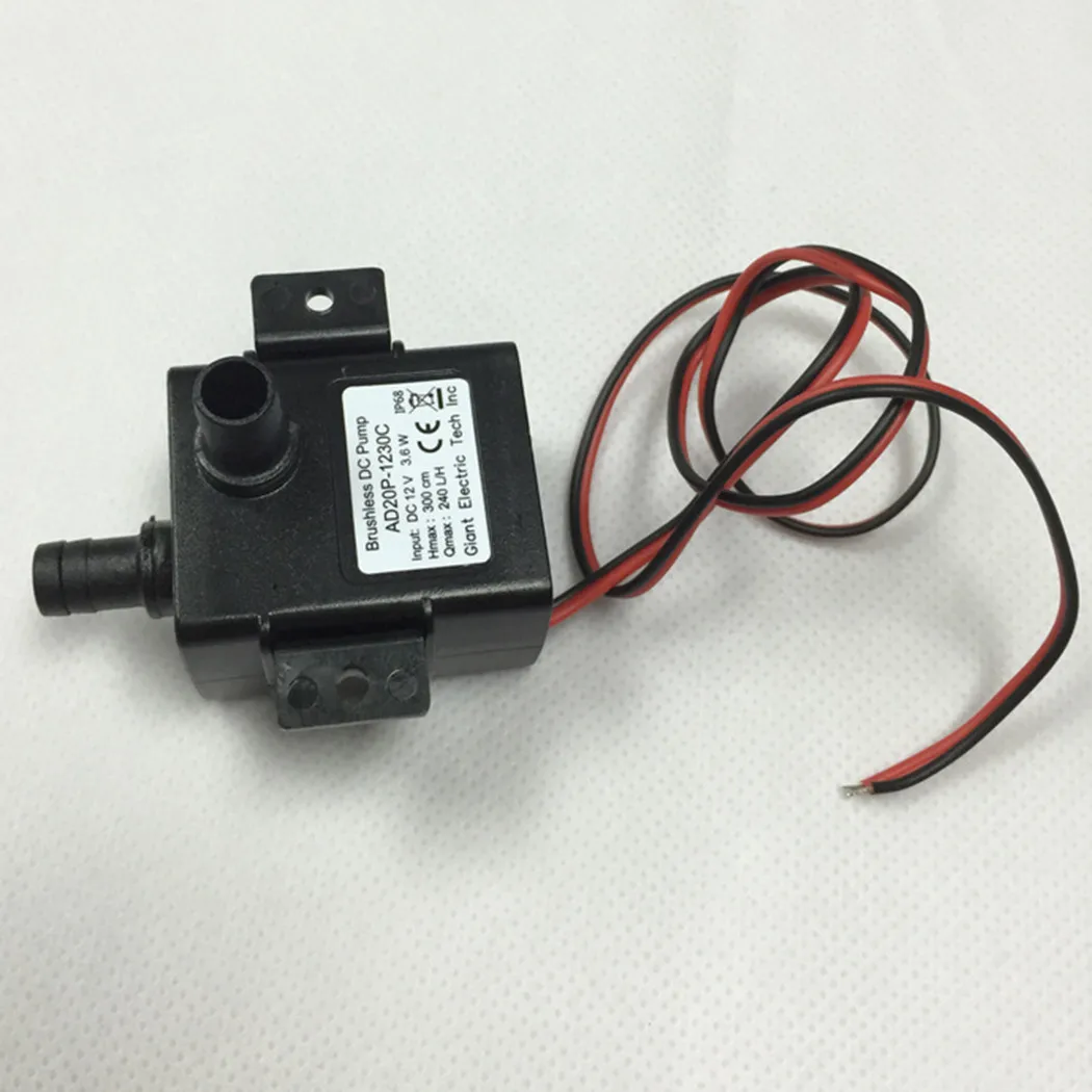 

Booster Pump DC12V For Aquarium Fish Low Noise Plastic Pond Water Pump