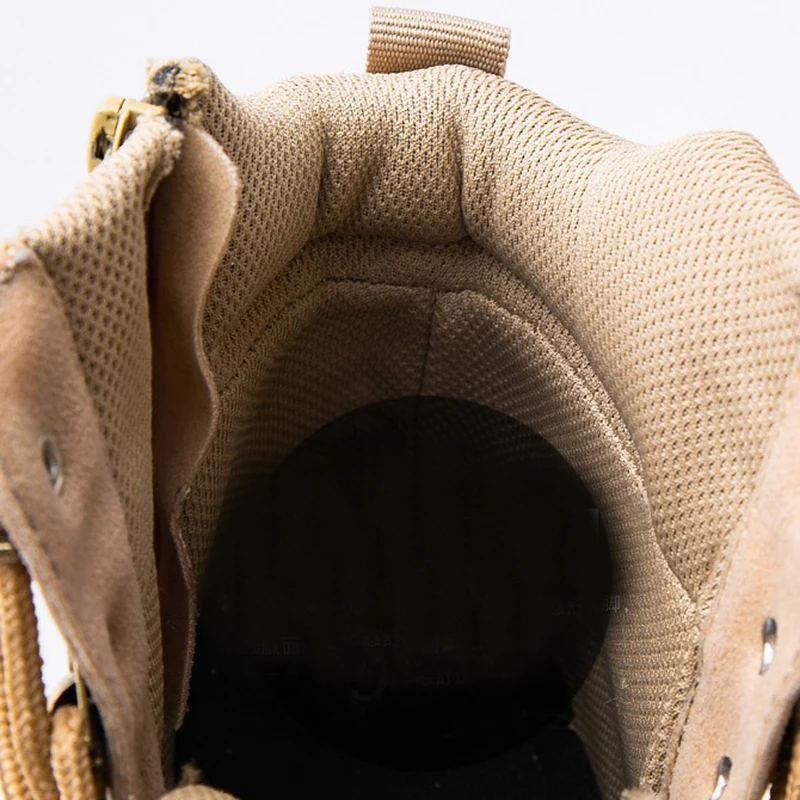 

REETENE Waterproof Military Tactical Men'S Boots Outdoor Sneakers For Men Non-Slip Men Hiking Boots High Top Comfort Boots Male