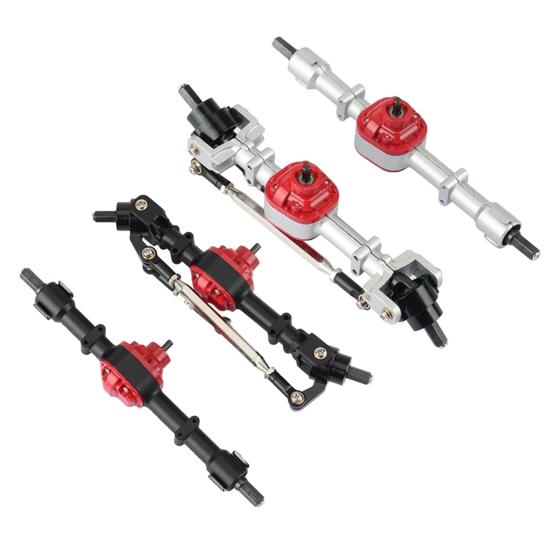 

RC Car Front and Rear Bridge Axle for MN D90 D91 D96 D99S MN-90 MN99S 1/12 RC Car Upgrade Parts Accessories