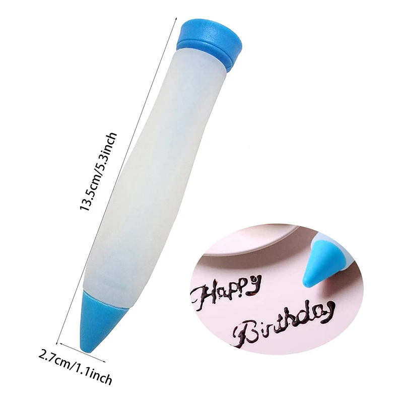 

Silicone Cake Silicone Pen Icing Pastry Silicone Pen For Chocolate Cake Decorating Cream Pen For Cake Decoration Writing DIY