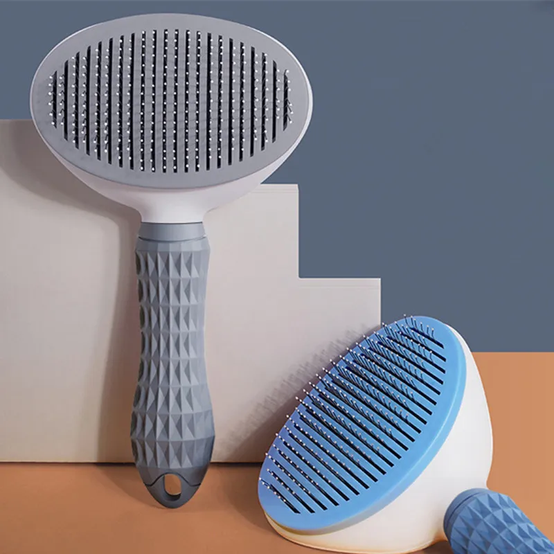 

Dog Brush Pet Hair Remover Dog Grooming Brush Cat Hair Remover Cats Combs Pets Acessorios Dogs Brushes Stainless Steel Cat Comb