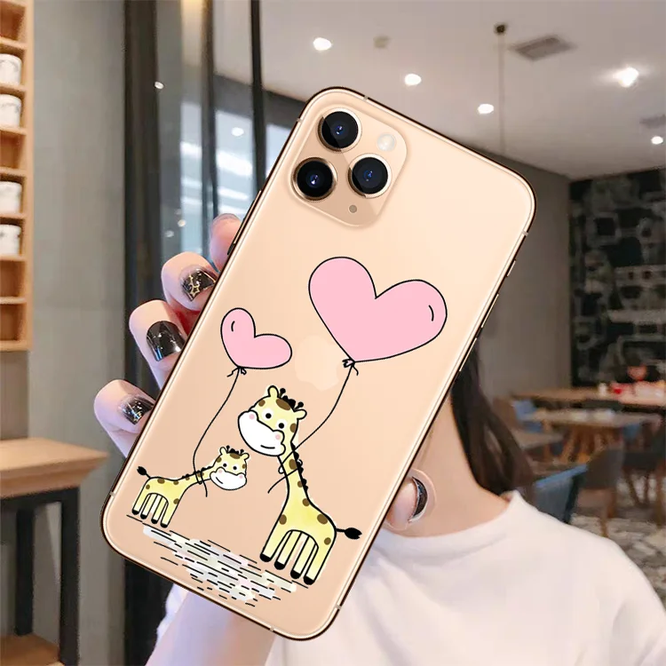 Мягкий силиконовый чехол для iPhone 11 Pro MAX SE 2020 5 6 7 8Plus XR XS X10 | Мобильные телефоны и