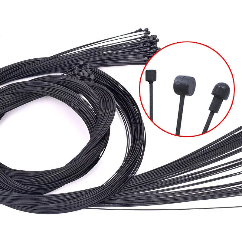 

TPFE Bike Brake Cable Coated Inner Cable MTB Road Bike Front Rear Brake Derailleur Line Core Universal MTB Front 1.1/1.7/2.1m