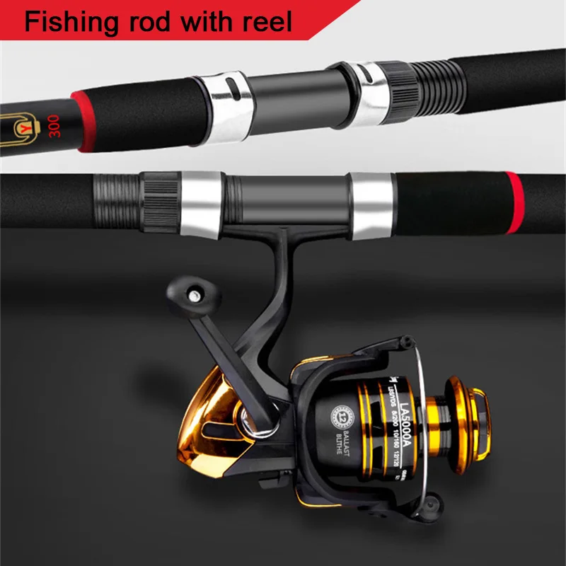 Телескопическая удочка 1 8 3 6 м удилище из стекловолокна спиннинговая Удочка или с