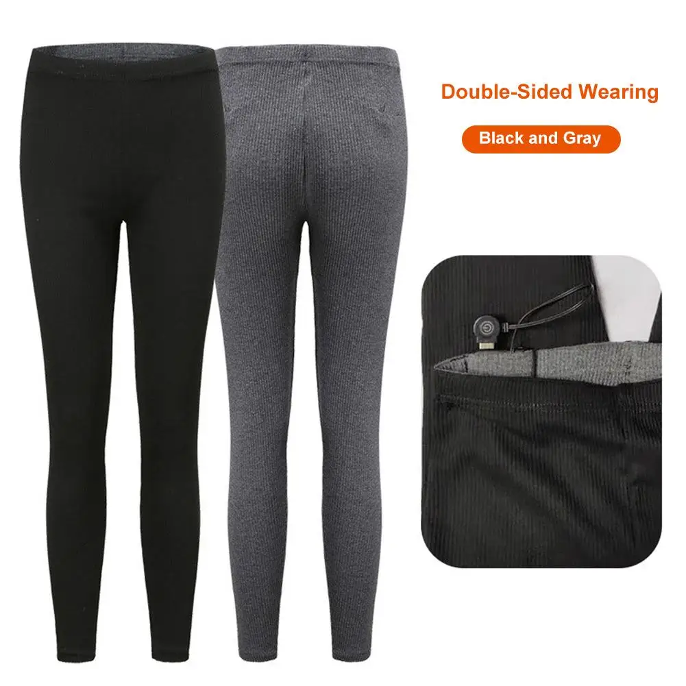 Леггинсы женские эластичные с USB-разъемом | Спорт и развлечения
