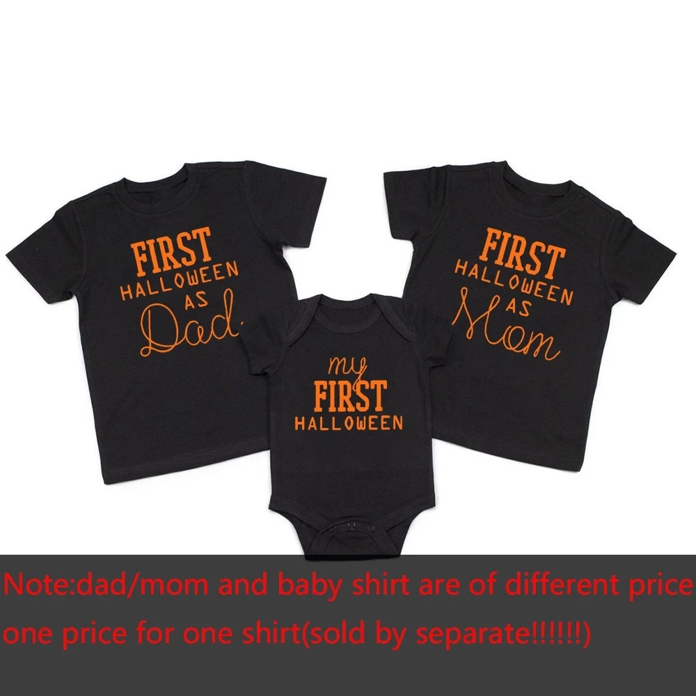 

Halloween Pregnancy Annoucement Halloween Newborn Outfit Halloween Sibling Shirts New Crew Family Matching Shirts 1PC