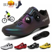 road cycling shoes men mtb self locking riding bike shoes luminous ultralight zapatillas ciclismo hombre unisex bicycle sneakers