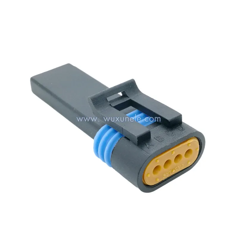 4-контактный проводной разъем Delphi для автомобильного топливного инжектора -