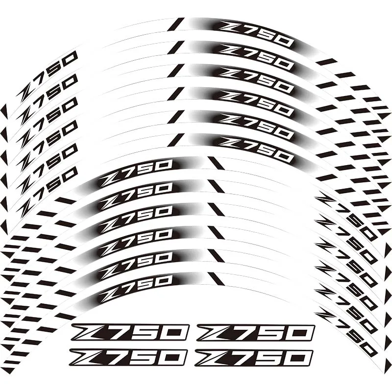 Высококачественные светоотражающие Стикеры для мотоциклов наклейки на колеса