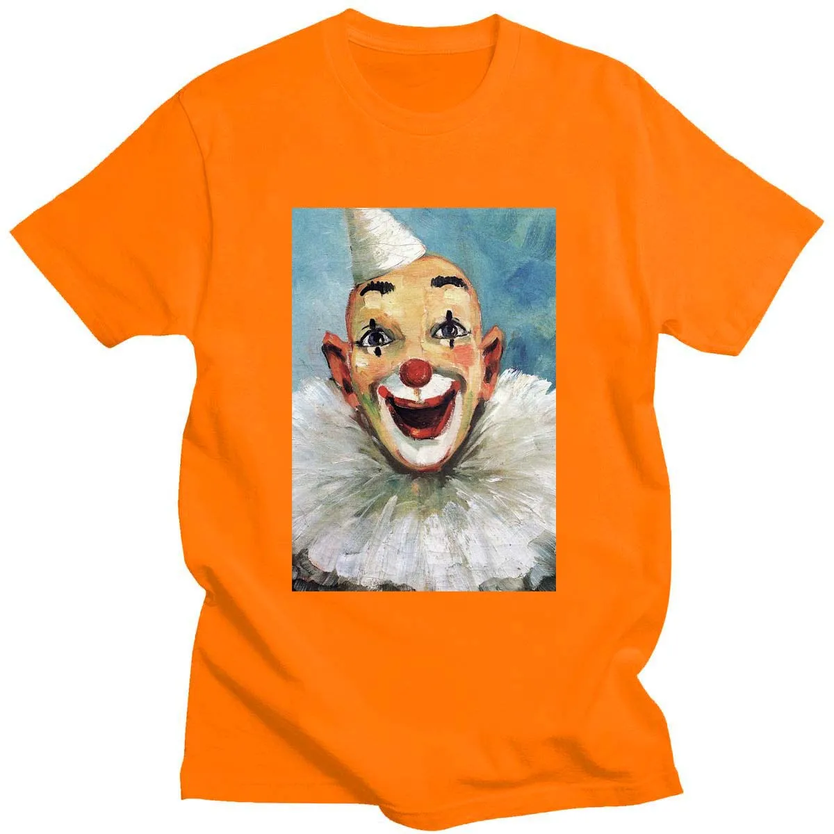 

New Summer Kite Clown Harajuku Classic T-Shirt 14-Color Pure Cotton Round Neck European Size Short-Sleeved Daily Casual Top