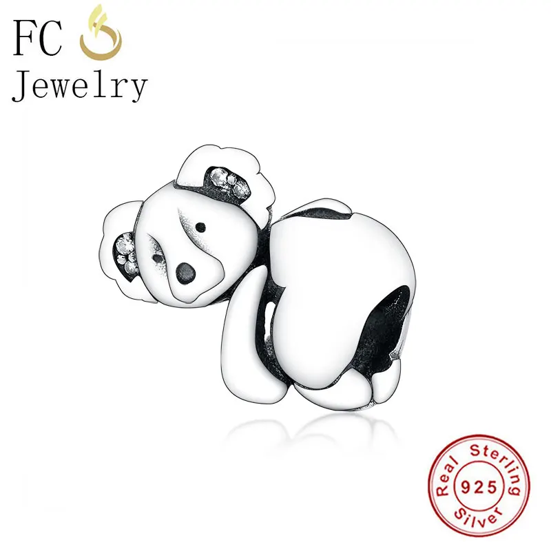 FCJ1283 FC ювелирные изделия подходят к оригиналу Pandora очаровательные браслеты 925 пробы Серебряная башня Сердце мама День матери семейная с буквами бусины Berloque - Цвет: FCJ1283