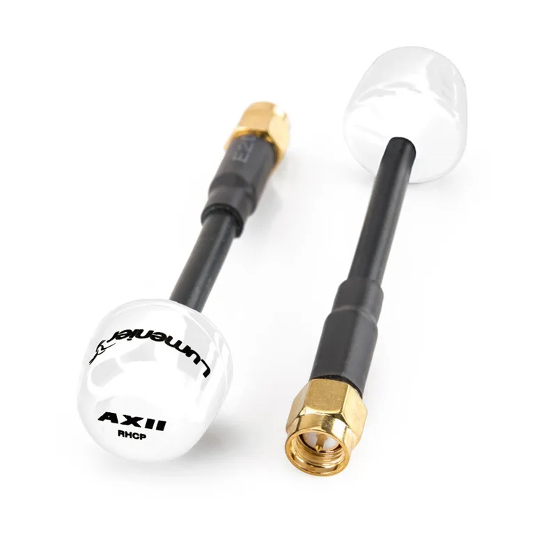 Lumenier AXII 2 5,8 GHz 2.2dBi усиление FPV Антенна MMCX/Прямая MMCX/U. FL/угловая стебби/дальняя антенна SMA RC Drone Accs