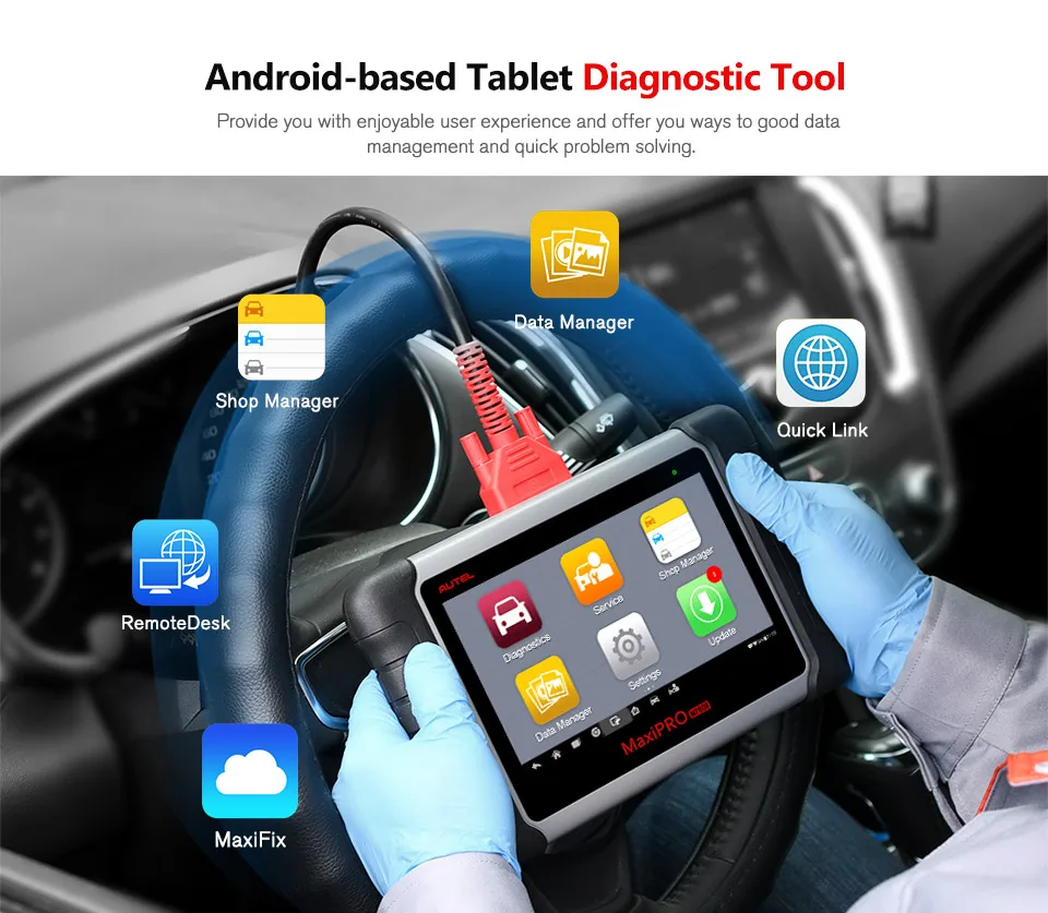 autel MaxiPRO MP808 автомобильный диагностический инструмент Автомобильный сканер Авто полная система тест OBD Автосканер PK Maxisys MS906 DS808 диагностический сканер сканер для диагностики авто