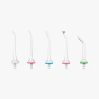 liberex 5 pieces oral irrigator accessorie jet tips for water flosser nozzle replacement tips dental flosser tips