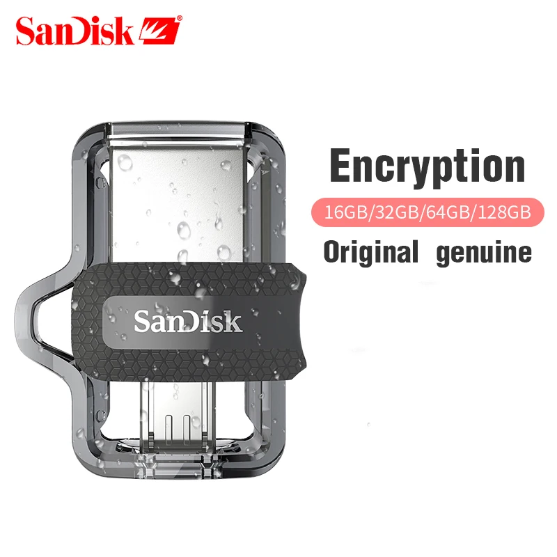 Флеш накопитель sandisk 128 Гб 64 ГБ 32 256 OTG USB флеш 16 3 0 для телефона|USB флэш-накопители| |