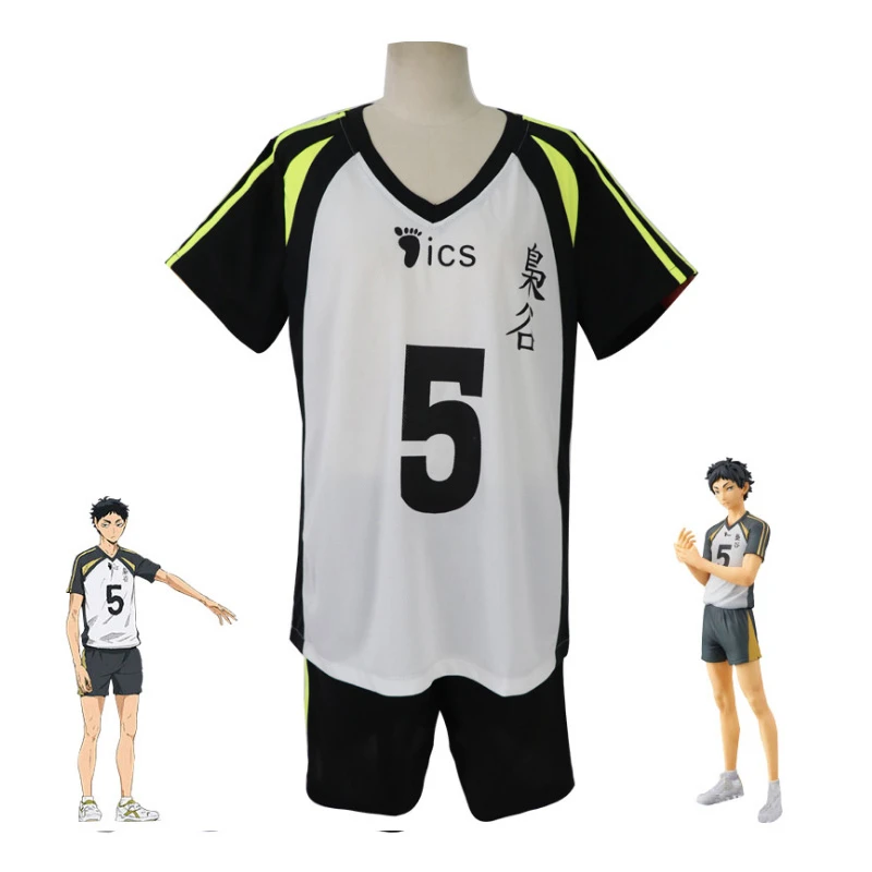 Аниме Haikyuu Косплей костюмы Akaashi Keiji Bokuto Koutarou косплей школьная форма Спортивная