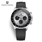 Часы наручные PAGANI Мужские кварцевые, роскошные брендовые деловые водонепроницаемые с хронографом, 2020 м, 100
