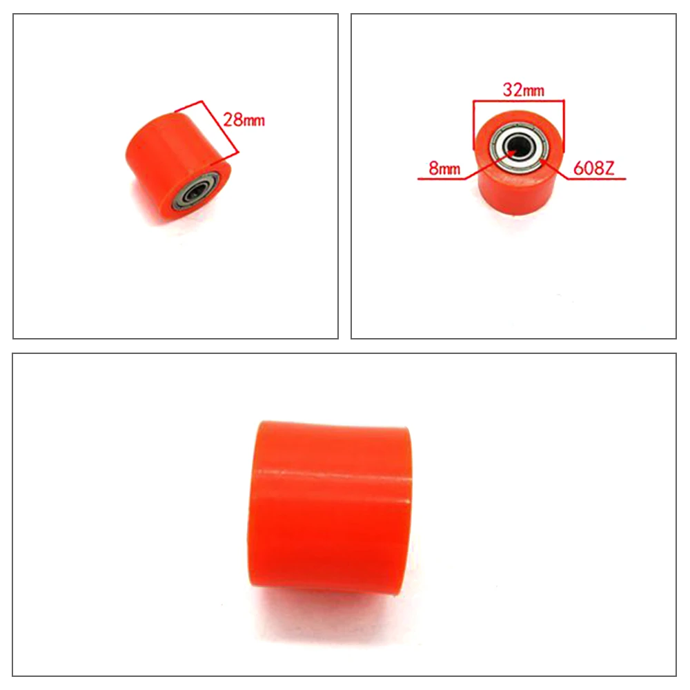 8 мм Цепной натяжитель ролика шкив руководство ДЛЯ CRF YZF для моделей KTM и RMZ KLX |