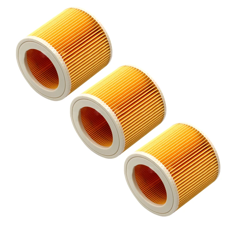 

3pcs Detachable Filter Elements Reducing Dirt Allergens For Karcher WD2 WD3 Premium Vacuum Cleaner Replace Parts