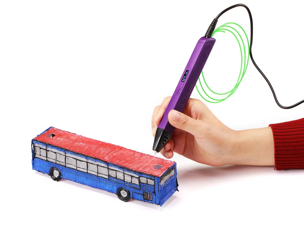 Lihuachen RP800A 3D печать Ручка для детей 3D Рисование ручка живопись Intellectua игрушка применимый ABS/PLA нити материал