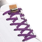 1 пара разноцветных эластичных шнурков, плоские легко снимаемые шнурки без завязывания, обычные шнурки для детей и искусственных ленивых шнурков