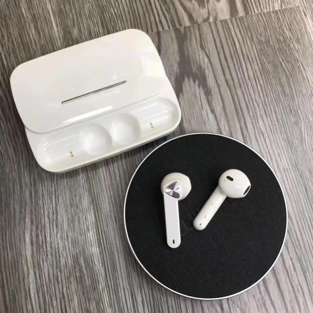 TWS Наушники Беспроводные Bluetooth 5 0 наушники с микрофоном зарядная коробка