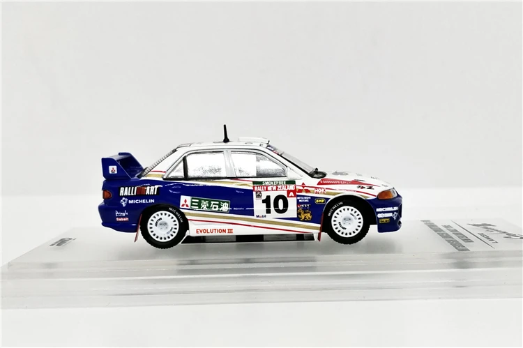 1: 64 INNO64 Mitsubishi LANCER EVOLUTION III#10 Новая Зеландия ралли 1995 литая модель автомобиля