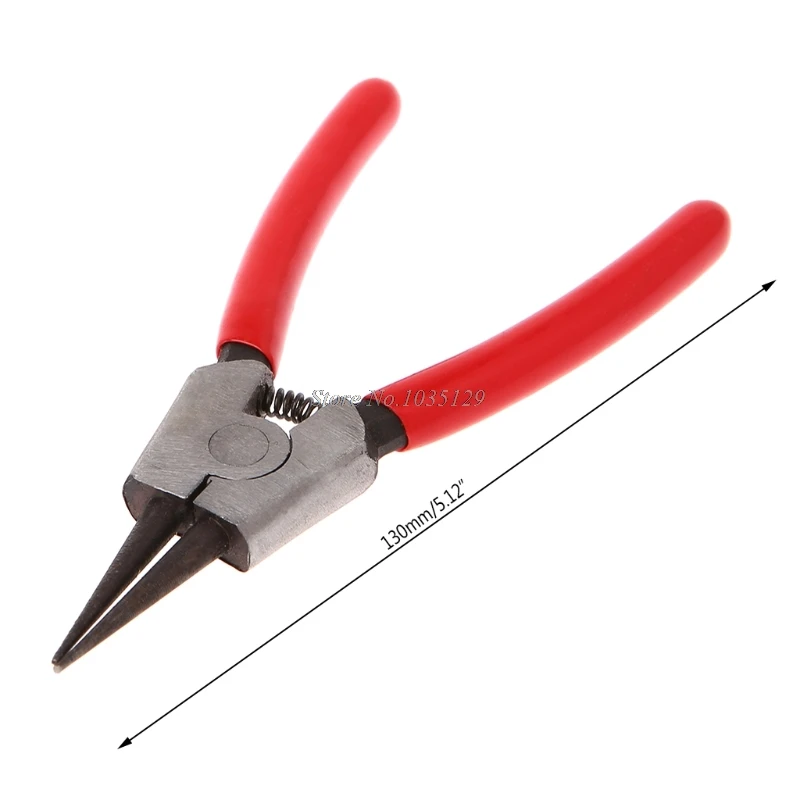 5 дюймовые плоскогубцы для колец внешний прямой тип наконечника фиксатор кольца