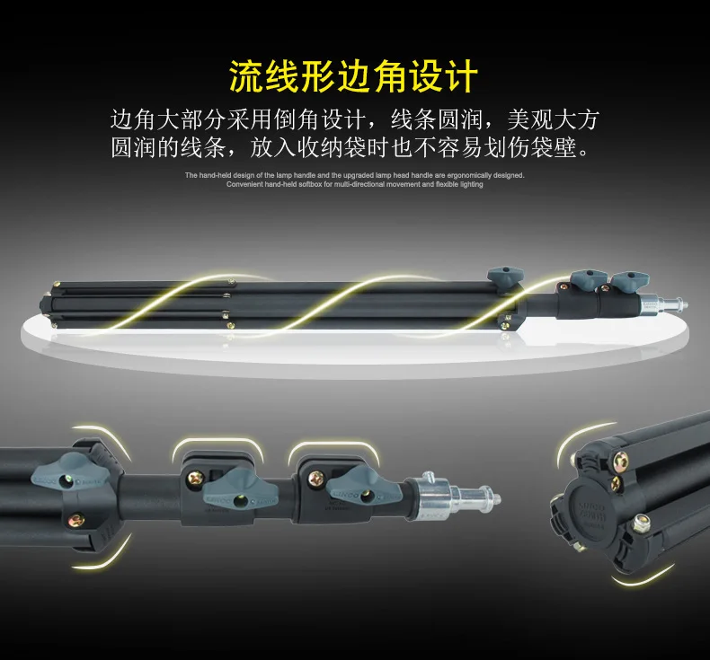 Лампа заливающего света Поддержка Выдвижной Штатив фоновая рамка поддержка лампа заливающего света Поддержка SLR камера рамка 2 микро