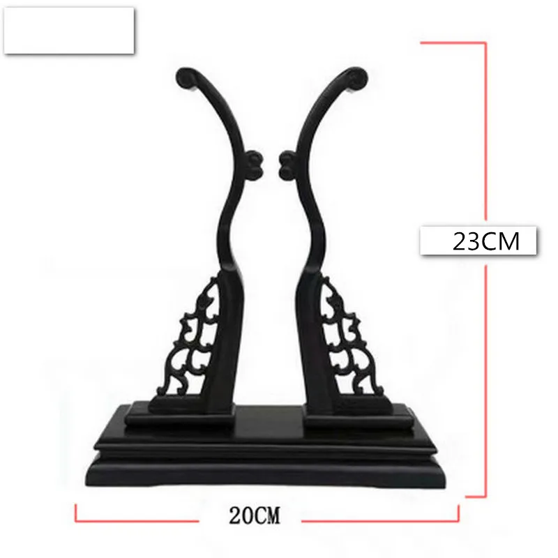 Шелковая вышивка Круглый Вентилятор дна Дворец розовое дерево бамбук в