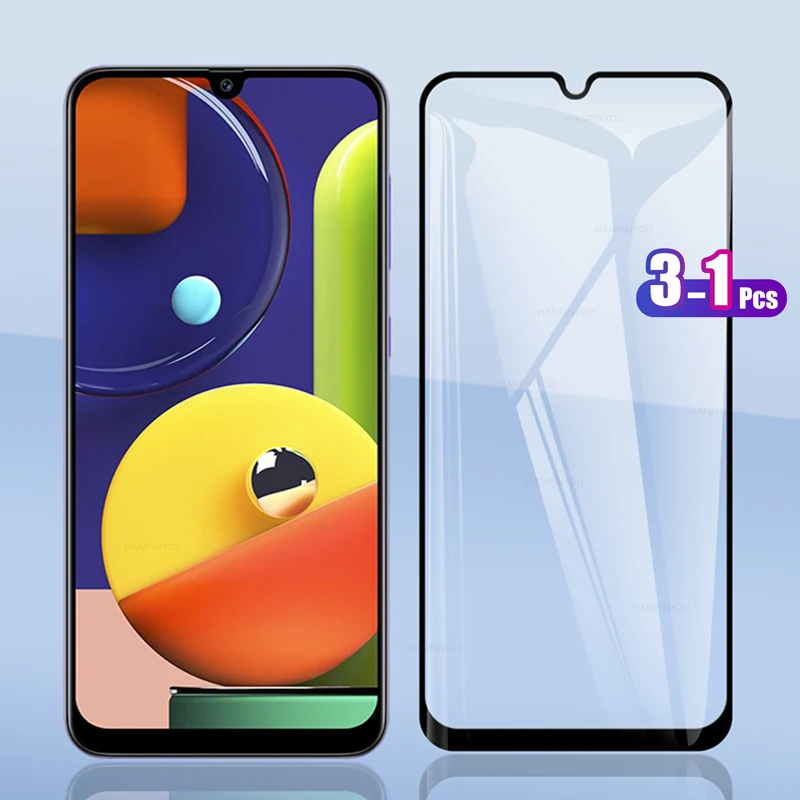 

For Samsung Galaxy A50s SM-A507FN A507F A5070 6.4" Full Cover Tempered Glass Screen Protector Explosion-proof Protection Film