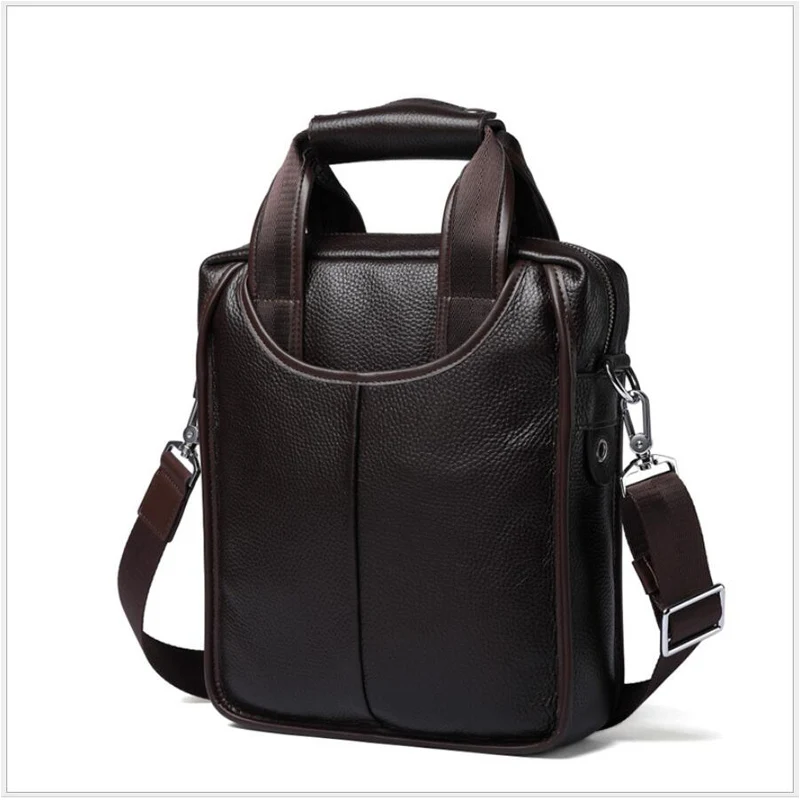 Винтажная сумка из натуральной кожи мужской портфель воловьей деловые