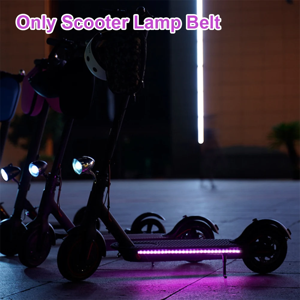 

Home Kids Toy Chassis Decoration Scooter Light Belt Easy Install With Frame Multifunction Colorful LED Practical For Xiaomi M365